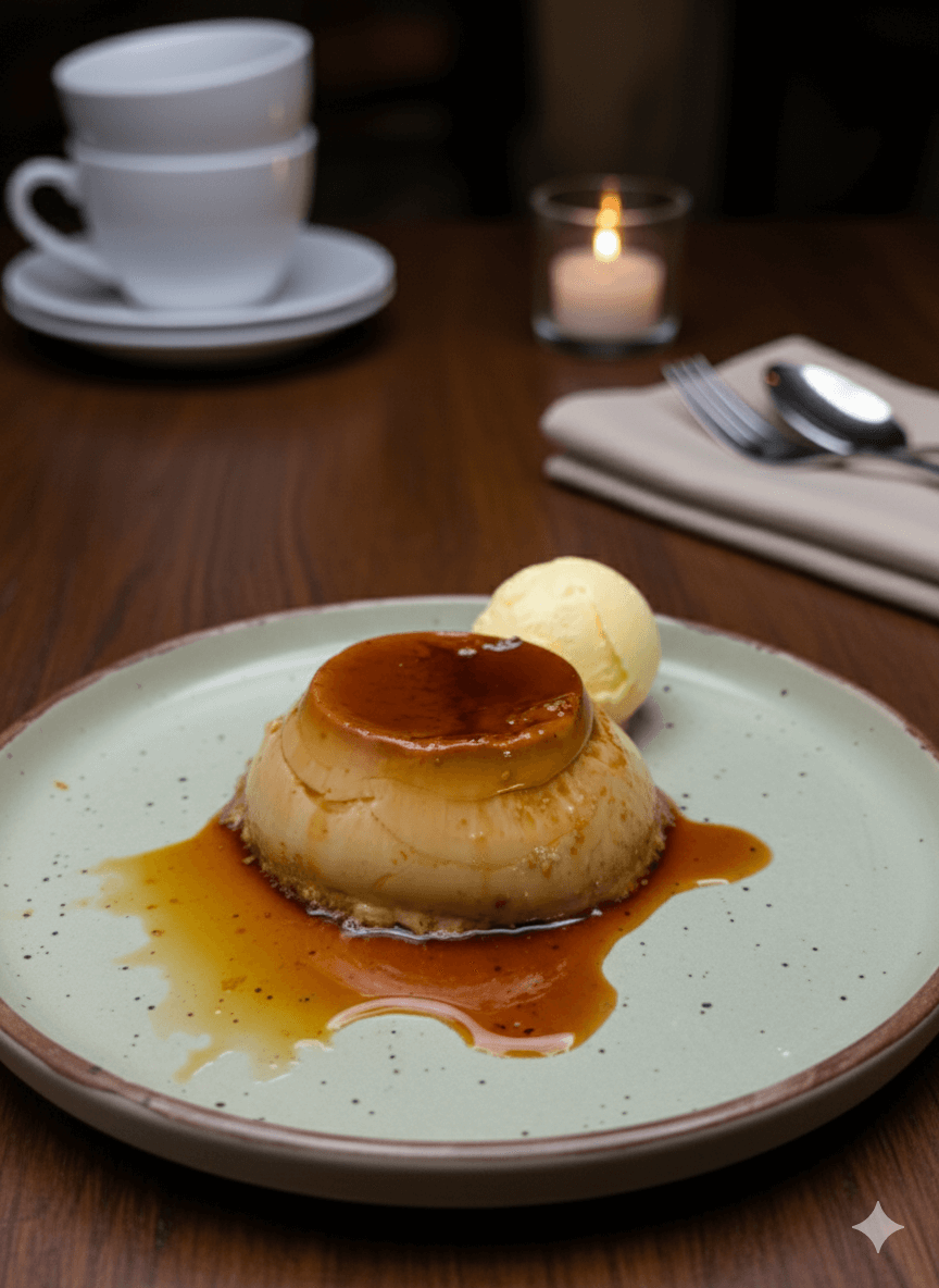 Flan de cafe